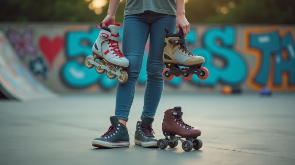 Comment choisir entre patins à roulettes et roller pour débuter