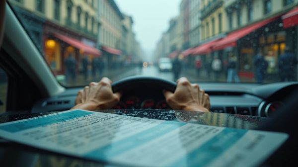 Freinage d'urgence et impacts sur votre assurance auto